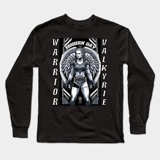 Valkyrie: Modern day warrior Long Sleeve T-Shirt